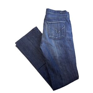 Citizens of Humanity Jeans Womens 28 Blue Amber Stretch Bootcut Dark Wash Denim